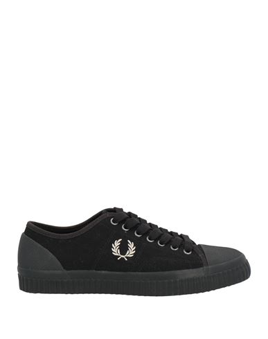 Fred Perry Man Sneakers Black Size 10.5 Textile Fibers