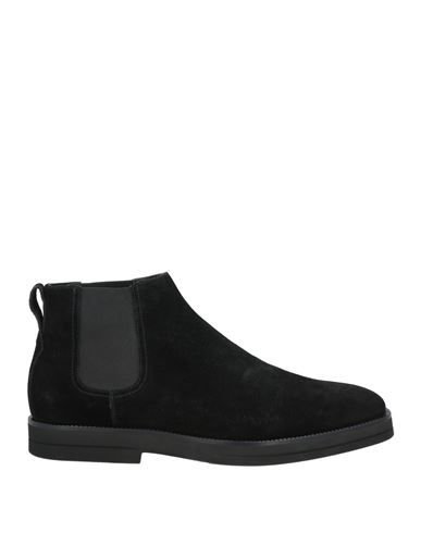 Doucal's Man Ankle Boots Black Size 9.5 Leather In Black