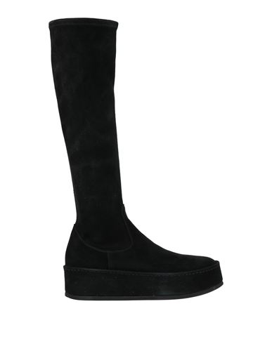 Roberto Festa Woman Boot Black Size 7 Leather In Black