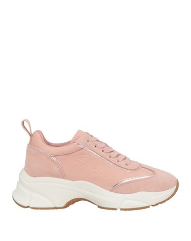 Paciotti 4us Woman Sneakers Pink Size 8 Leather In Pink