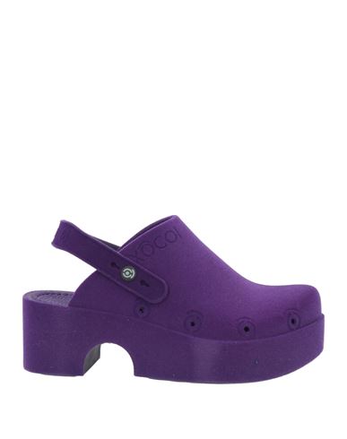 Xocoi Woman Mules & Clogs Purple Size 6 Synthetisches Material In Purple