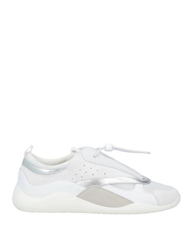 Vic Matie Vic Matiē Woman Sneakers White Size 8 Leather, Textile Fibers In White