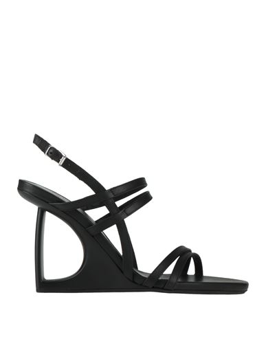 Vic Matie Round Toe High Heel Sandals In Black