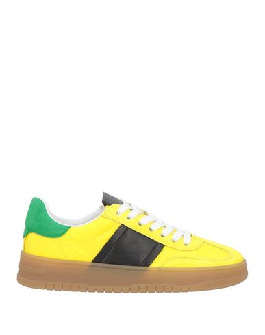 Kennel & Schmenger Woman Sneakers Yellow Size 6.5 Leather, Nylon In Yellow