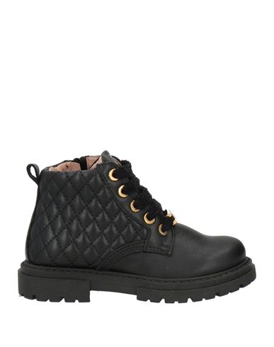 Elisabetta Franchi La Mia Bambina Toddler Girl Ankle Boots Black Size 9c Leather In Black