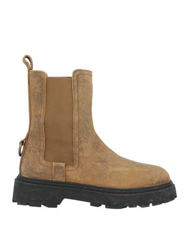 Philippe Model Woman Ankle Boots Camel Size 7 Leather In Multi