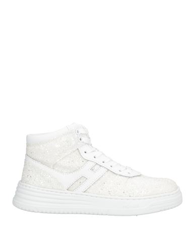 Hogan Woman Sneakers White Size 8 Synthetisches Material, Leather In White