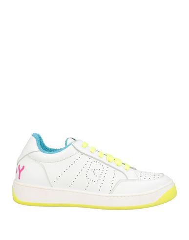 Off Play Woman Sneakers White Size 10 Leather In White