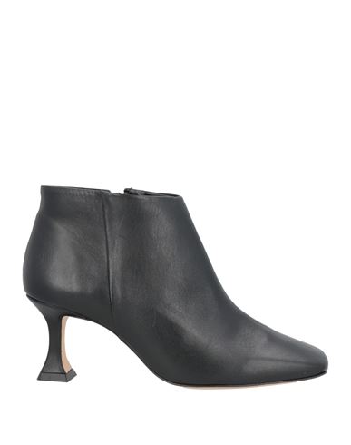 Vicenza ) Woman Ankle Boots Black Size 10 Leather In Black