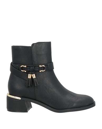 Menbur Woman Ankle Boots Black Size 8 Synthetisches Material In Black