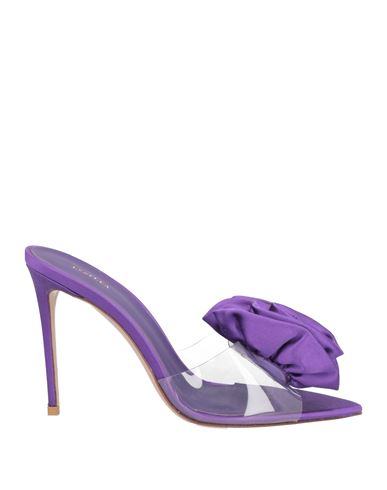Le Silla Woman Sandals Purple Size 8 Synthetisches Material In Purple