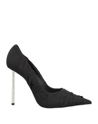 Le Silla Woman Pumps Black Size 5 Textile Fibers In Black