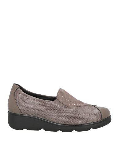 Susimoda Woman Loafers Taupe Size 11 Textile Fibers In Multi