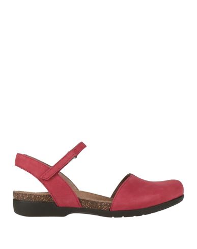 Dansko Woman Ballet Flats Brick Size 8 Leather In Red