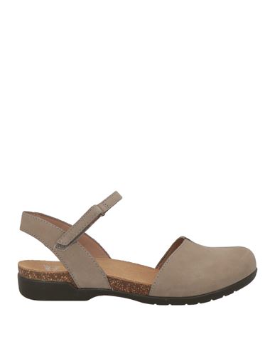 Dansko Woman Ballet Flats Grey Size 7 Leather In Gray