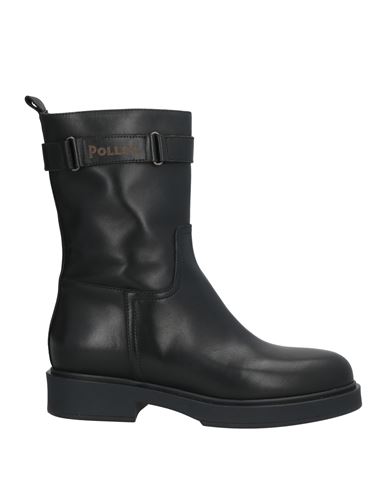Pollini Woman Ankle Boots Black Size 6 Leather In Black