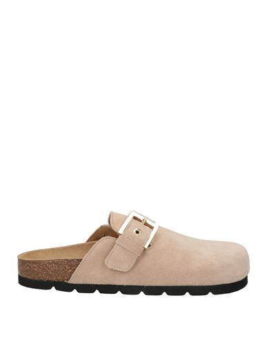 Alohas Woman Mules & Clogs Beige Size 8.5 Leather In Nude