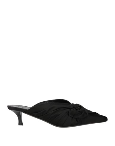 Givenchy Woman Mules & Clogs Black Size 8 Viscose, Silk In Black