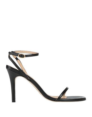 Alohas Woman Sandals Black Size 7.5 Leather
