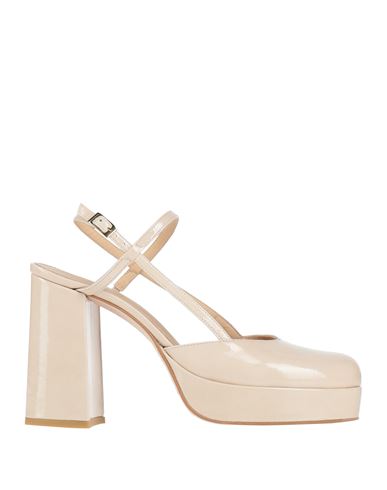Alohas Woman Pumps Cream Size 7.5 Leather In White
