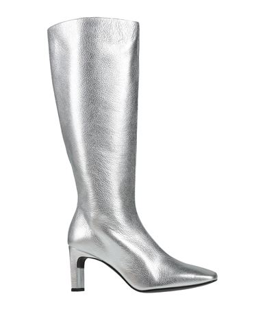 Alohas Woman Boot Silver Size 7.5 Leather