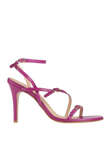 Alohas Woman Sandals Purple Size 10 Leather