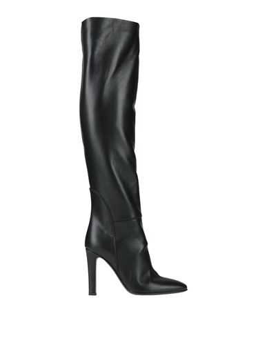 Giuseppe Zanotti Woman Boot Black Size 8 Leather In Black