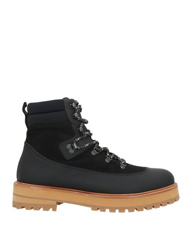 Eleventy Man Ankle Boots Black Size 9 Leather In Black