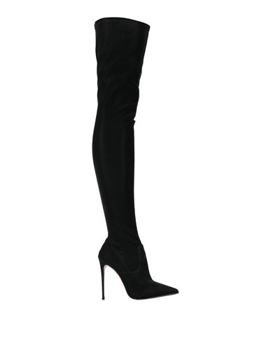 Le Silla Woman Boot Black Size 5 Textile Fibers In Black