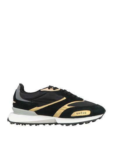 Ghoud Venice Ghōud Venice Man Sneakers Black Size 9 Textile Fibers, Leather In Multi