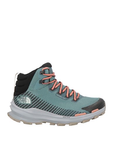 The North Face Woman Ankle Boots Deep Teal Size 8 Textile Fibers, Synthetisches Material In Blue