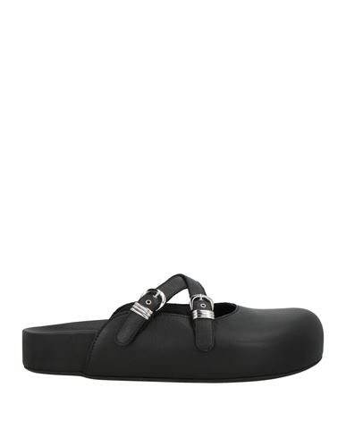 Vic Matie Vic Matiē Woman Mules & Clogs Black Size 10 Leather In Black