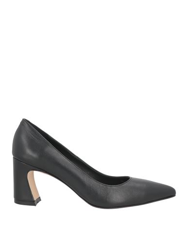 Tosca Blu Woman Pumps Black Size 8 Leather In Black