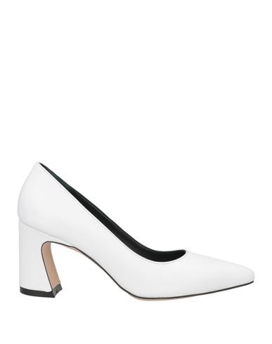Tosca Blu Woman Pumps White Size 8 Leather In White