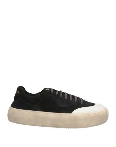 Primabase Man Sneakers Black Size 9 Leather In Black