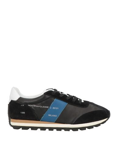 Hogan Woman Sneakers Black Size 7 Leather In Black
