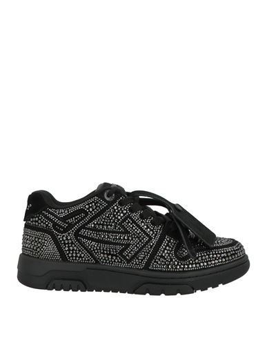 Off-white Woman Sneakers Black Size 8 Leather