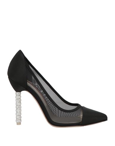 Sophia Webster Woman Pumps Black Size 8 Textile Fibers In Black