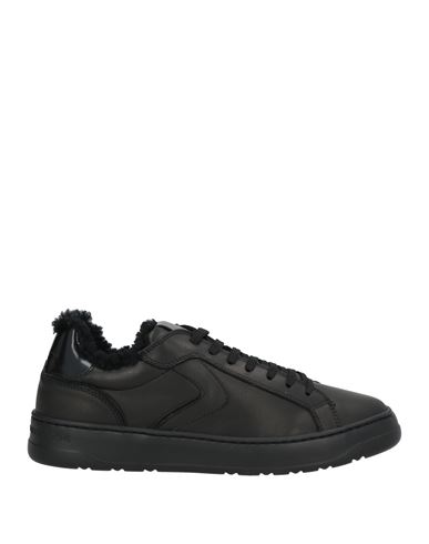 Voile Blanche Man Sneakers Black Size 8 Leather In Black
