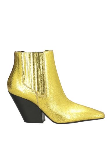 Botines de caña alta Mujer Amarillo 39,40,41 Mujer