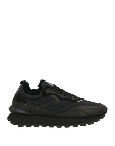Voile Blanche Man Sneakers Black Size 9 Calfskin In Black