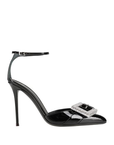 Giuseppe Zanotti Woman Pumps Black Size 8 Synthetisches Material In Black