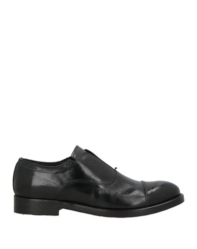 Jp/david Man Loafers Black Size 8 Leather In Black