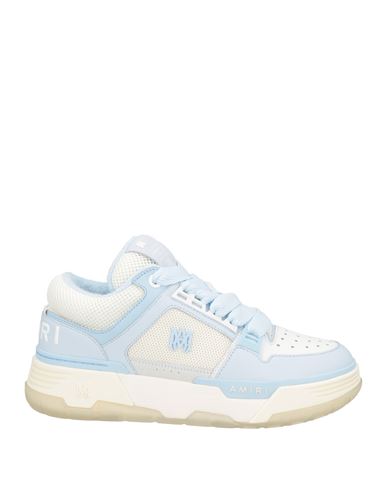 Amiri Woman Sneakers Sky Blue Size 6 Leather In Blue
