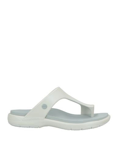 Dansko Woman Thong Sandal Light Grey Size 8 Synthetisches Material In Silver