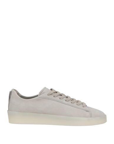 Essentials Fear Of God  Woman Sneakers Light Grey Size 5 Leather In Gray