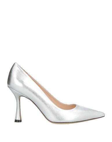 P.a.r.o.s.h P. A.r. O.s. H. Woman Pumps Silver Size 8 Sheepskin In Silver