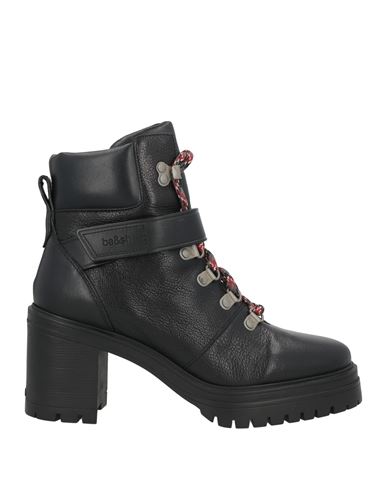 Ba&sh Ba & Sh Woman Ankle Boots Black Size 8 Leather In Black