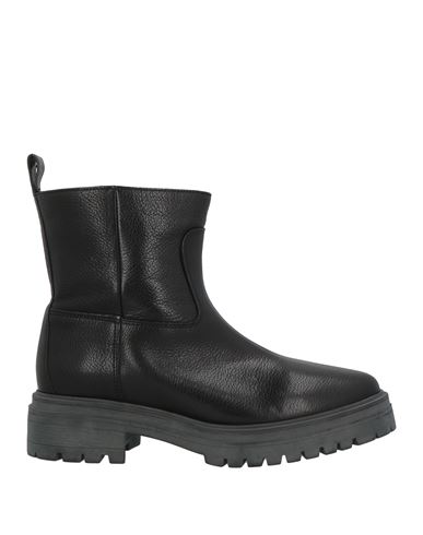 Ba&sh Ba & Sh Woman Ankle Boots Black Size 8 Leather In Black