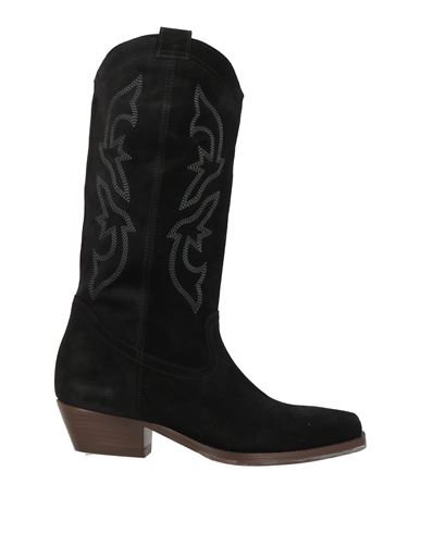 Ba&sh Ba & Sh Woman Boot Black Size 6 Leather In Black
